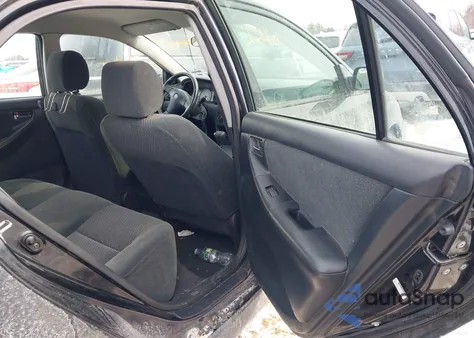 2006 Toyota Corolla S z USA, uszkodzony, nr VIN 2T1BR32E86C659449